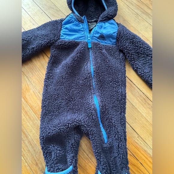 Cozy Baby Sherpa Snow Suit 9-12 Months - Picture 4 of 8
